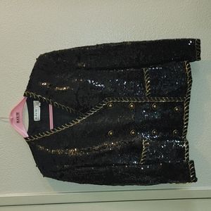 Black tie dressy elegant jacket/pant set